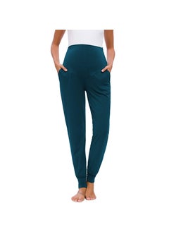 Women's Maternity Pants Over Belly Lounge Pajamas Clothes Pregnancy Must Haves Joggers with Pockets