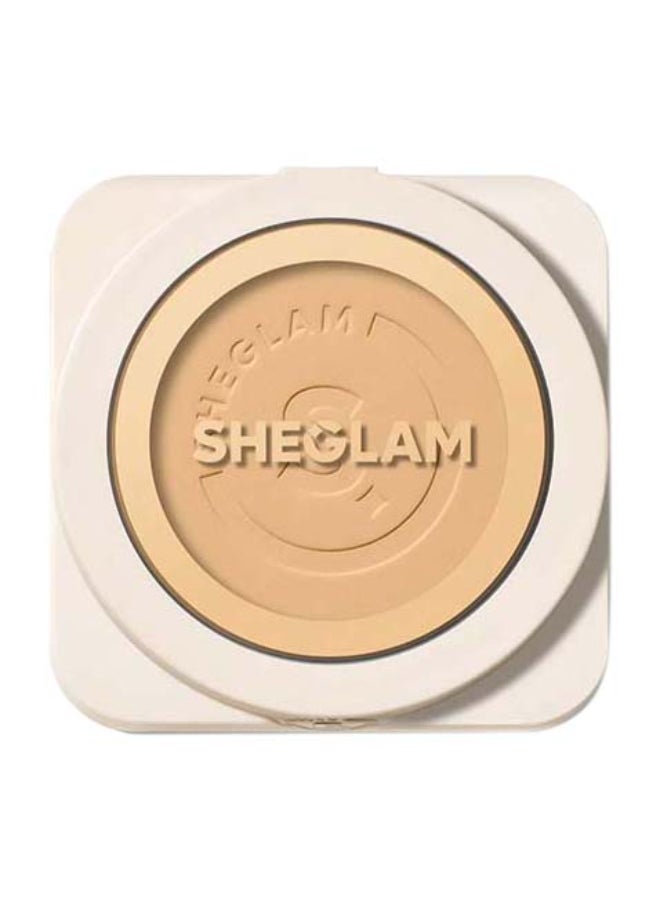 SHEGLAM Skin-Focus High Coverage Powder Foundation Shell - Image 1