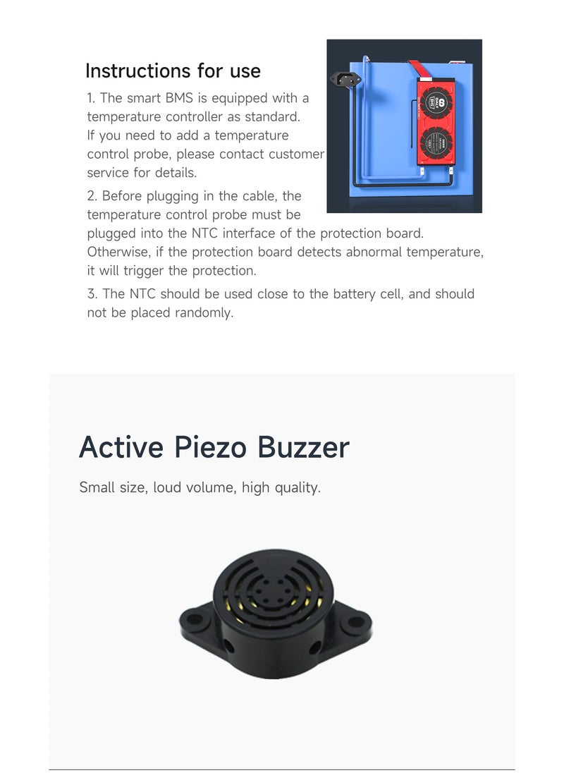 Daly DL-Buzzer - Battery Alarm and Warning Device