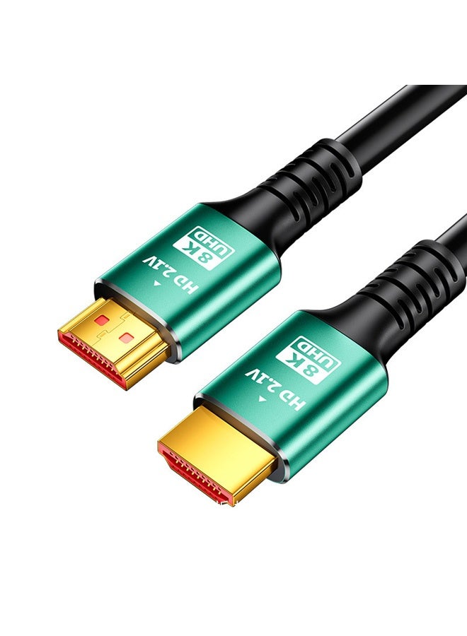 1.5 Meter HDMI 2.1 Cable – Ultra High-Speed 8K HDMI for TV, Monitor, Projector | Supports 8K@60Hz & 8K@30Hz | 19+1 Core, Gold-Plated Connectors, Aluminum Alloy Housing | Ideal for Gaming & Home Theater  - Image 3