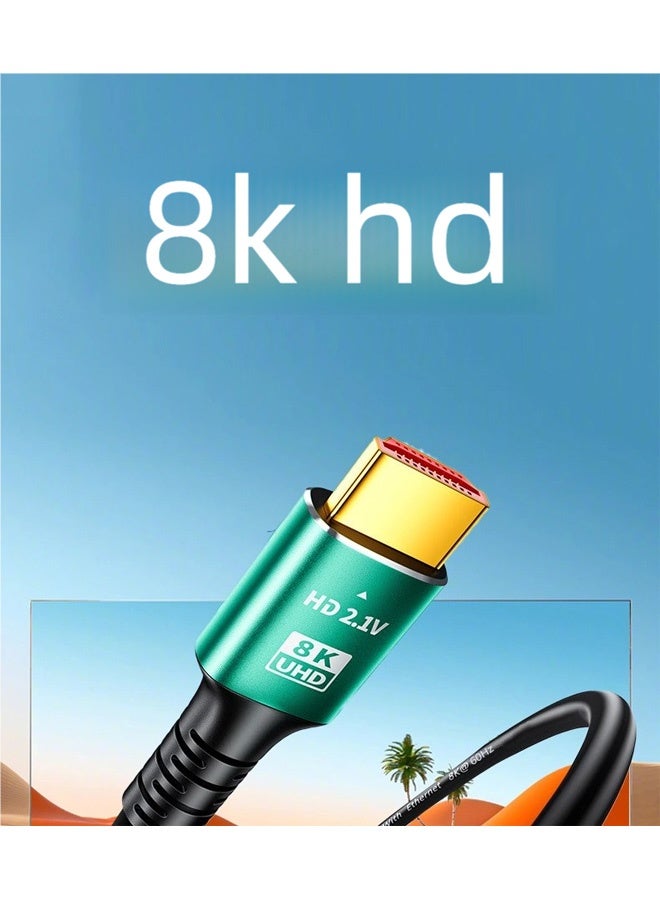 1.5 Meter HDMI 2.1 Cable – Ultra High-Speed 8K HDMI for TV, Monitor, Projector | Supports 8K@60Hz & 8K@30Hz | 19+1 Core, Gold-Plated Connectors, Aluminum Alloy Housing | Ideal for Gaming & Home Theater  - Image 5