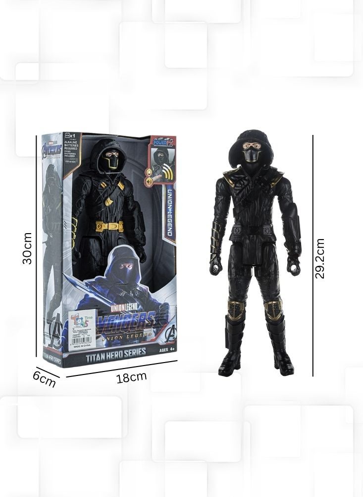أفينجيرز مجسم شخصية أكشن من سلسلة أبطال تيتان المنتقمون، نينجا أسود، أسطورة الاتحاد، لعبة أبطال خارقين للأطفال - Image 2