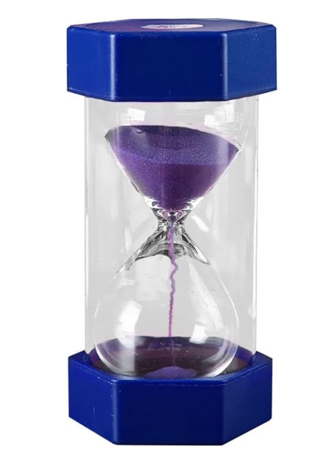Rubik Sand Timer, 30 Minutes Creative Vintage Hourglass for Office Home Kitchen Desktop Decoration (30 min, Dark Blue)  - Image 2