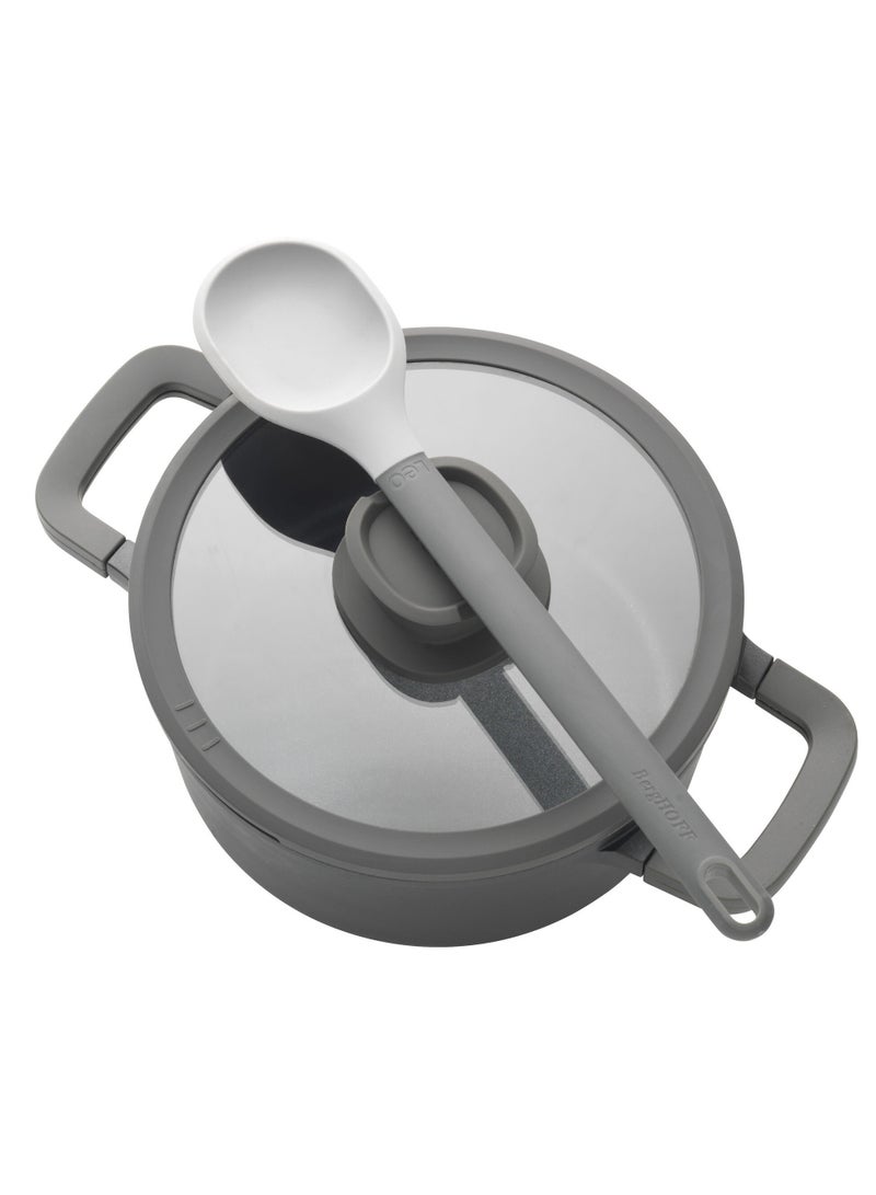 بيرجوف مقلاة بيرجهوف ليو المغطاة بحجر ووك + 28 سم - Image 3