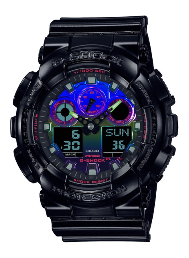 CASIO G-SHOCK Men's watch Rainbow lineup GA-100RGB-1ADR - Image 1
