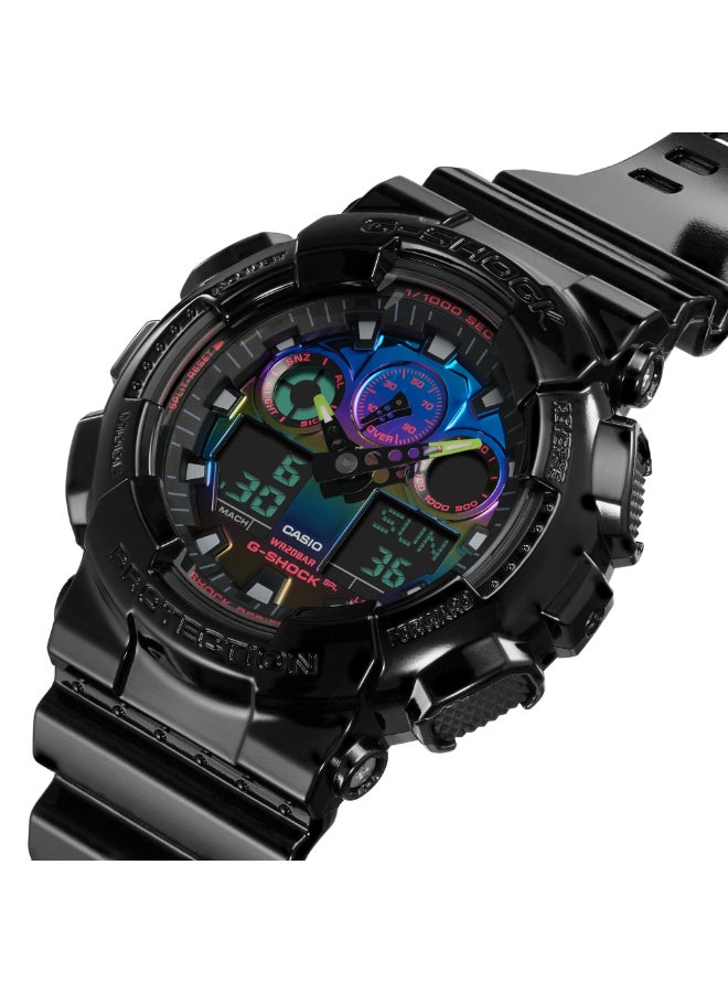 CASIO G-SHOCK Men's watch Rainbow lineup GA-100RGB-1ADR - Image 2