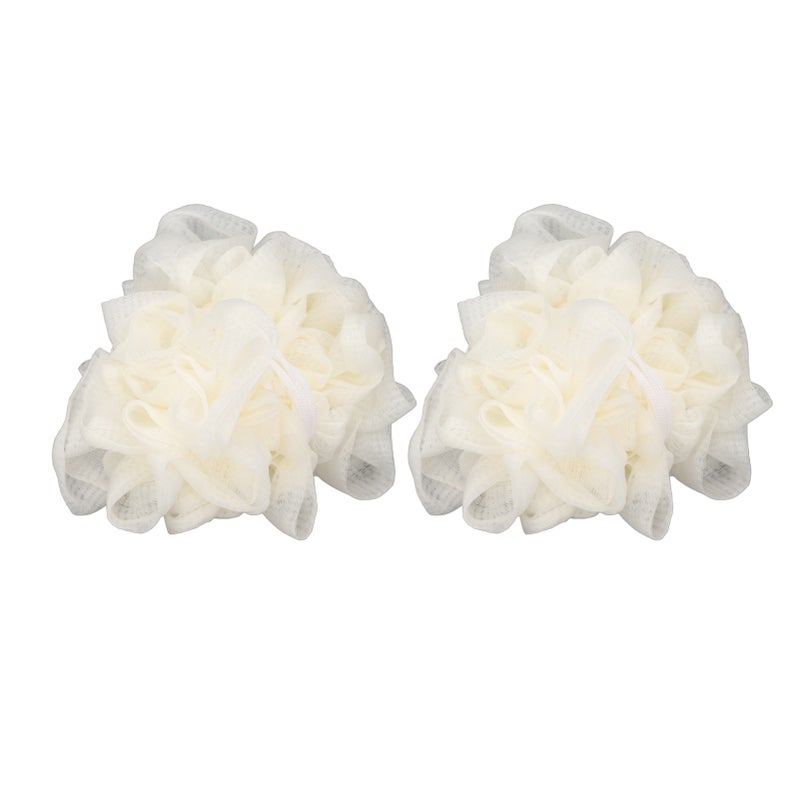 2PCS Face Washing Showerball 2 in 1 Bath Towel Face Washing Showerball for Travel Woman Gift Hotel - Image 2