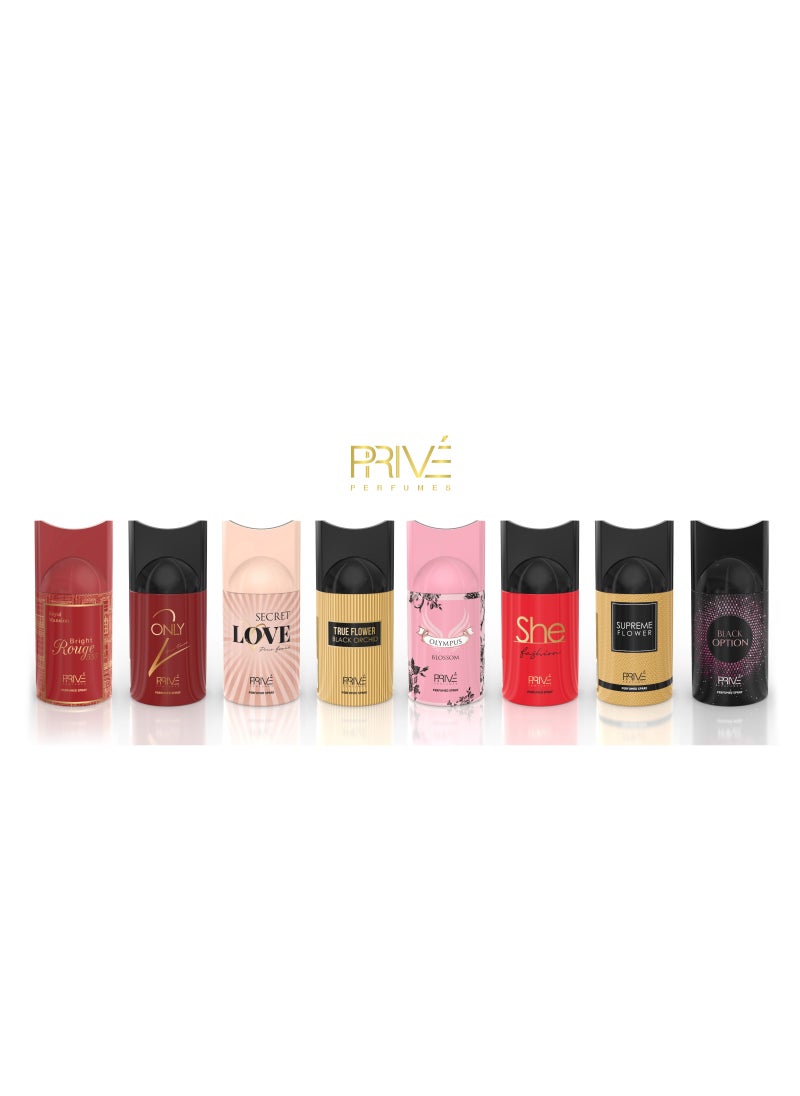 PRIVE Prive Best For You Intense Deodorant Spray for Man  250ml  - Image 3