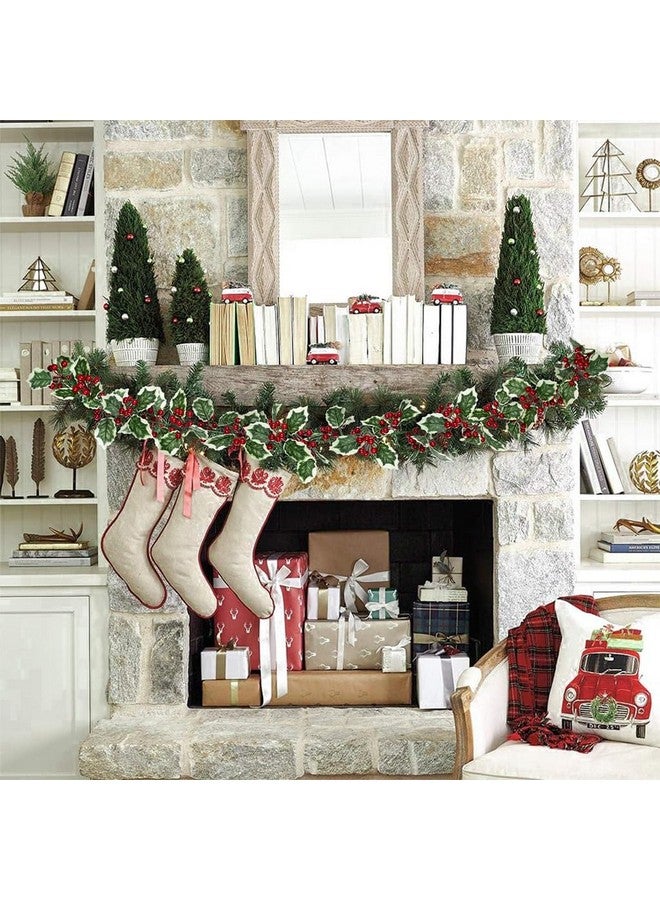 Supvox® Christmas Tree Decoration, Classic Christmas Tree Holly Decorative Strip, 175CM Holly Ornament for Christmas Home Decor, Christmas Tree Decoration Items for Xmas Wreath, Wall, Window, Door - Image 4