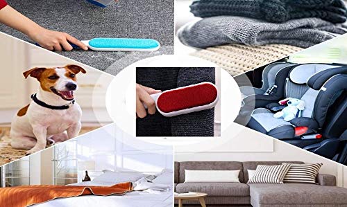bosig® Reusable Washable Pet Fur Lint Brush Hair Remover for Removing Dog Cat Hair from Clothing, Sofa - Image 2
