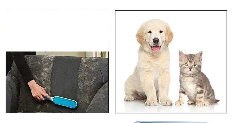 bosig® Reusable Washable Pet Fur Lint Brush Hair Remover for Removing Dog Cat Hair from Clothing, Sofa - Image 4