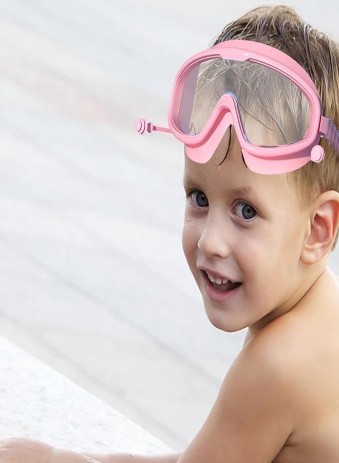 Wisik enterprise Kids Swimming Goggles Clear Vision Dry Pool Goggles UV Protection Anti-Fog Design Diving Equipment Kids swimming Diving Goggles (1 pcs) - Image 2