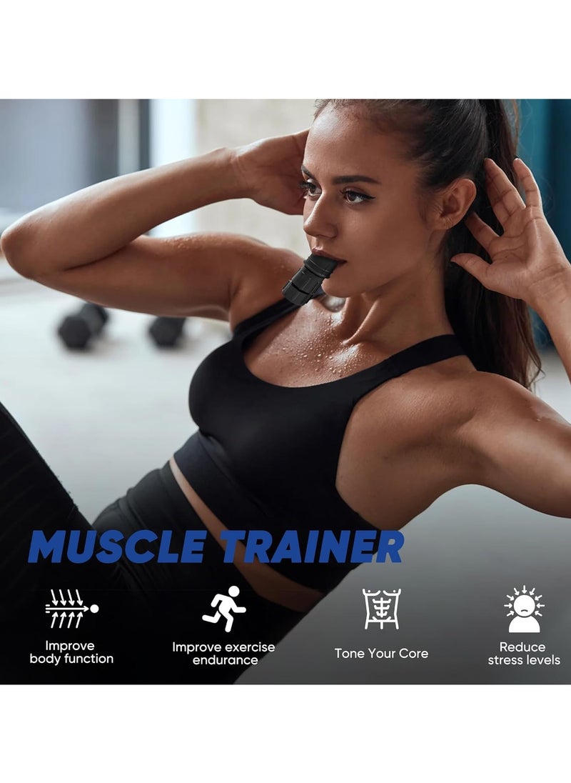 Generic Breathing Trainer, Portable Lung Trainer, Breathing Resistance Trainer for Oral and Muscular Exercise, Daily Fitness Training, Easy-to-Clean Design  - Image 4