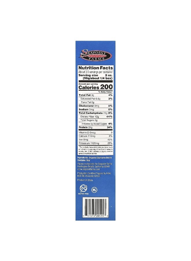 SEAPOINT FARMS Seapoint Farms, Organic Edamame Spaghetti, 7.05 oz (200 g)  - Image 2