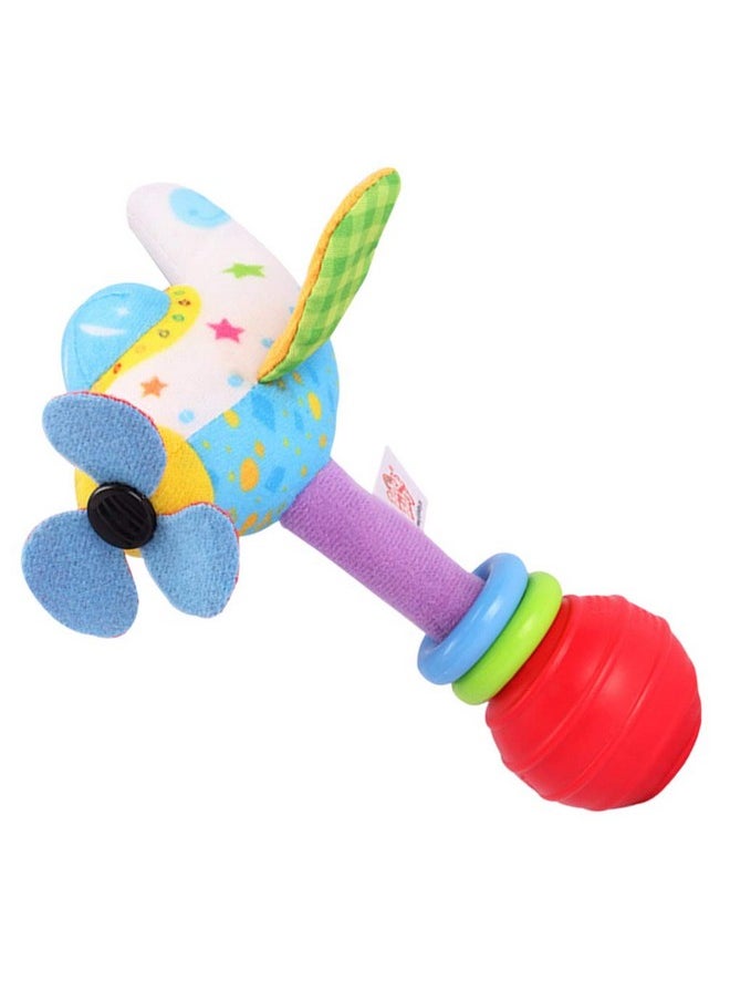 Toyvian Baby Soft Rattles Toy Infant Shaker Teether Cute Stuffed Airplane Handbells Soft Baby Rattle Toy Airplane Rattles Toy For Newborn Baby Gifts  - Image 4