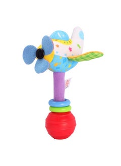 Toyvian Baby Soft Rattles Toy Infant Shaker Teether Cute Stuffed Airplane Handbells Soft Baby Rattle Toy Airplane Rattles Toy For Newborn Baby Gifts  - Image 3