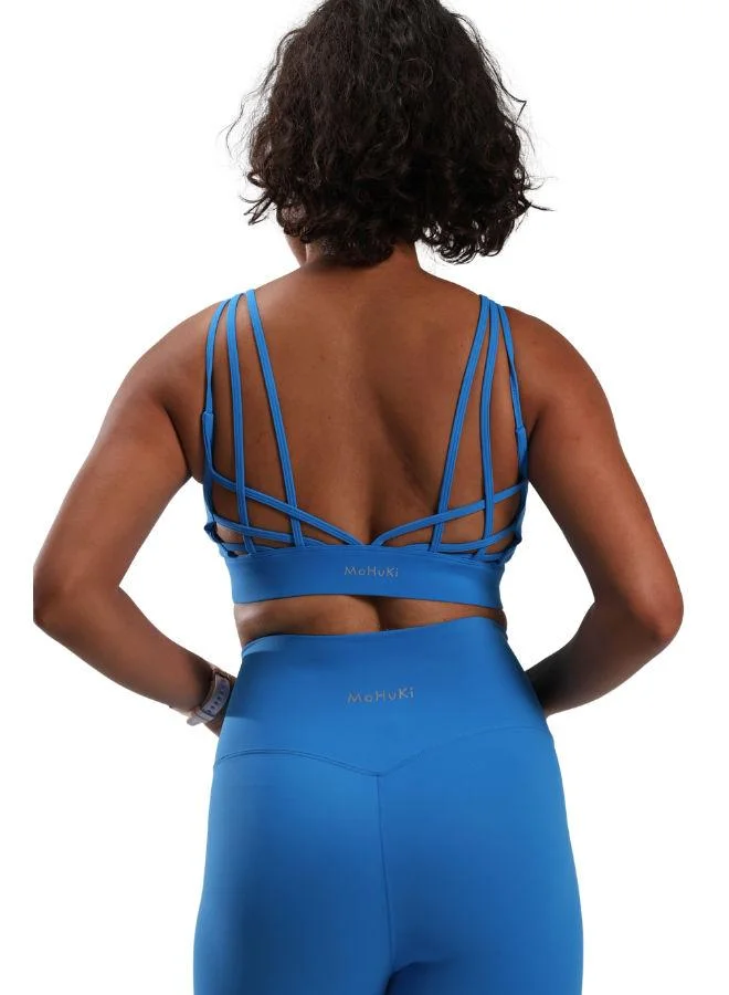 موهوكي موهوكي حمالة صدر رياضية Olivia Performance Bra - أزرق سماوي