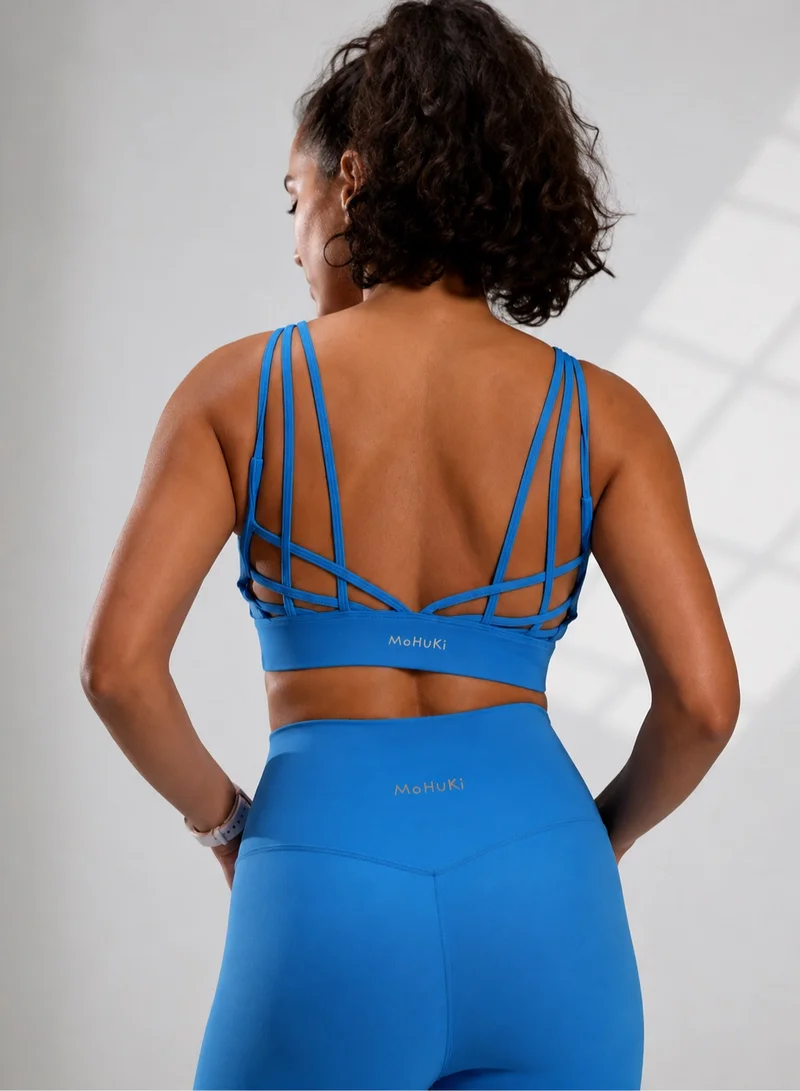 Mohuki Sky Blue Olivia Performance Bra for Women | Best Price UAE