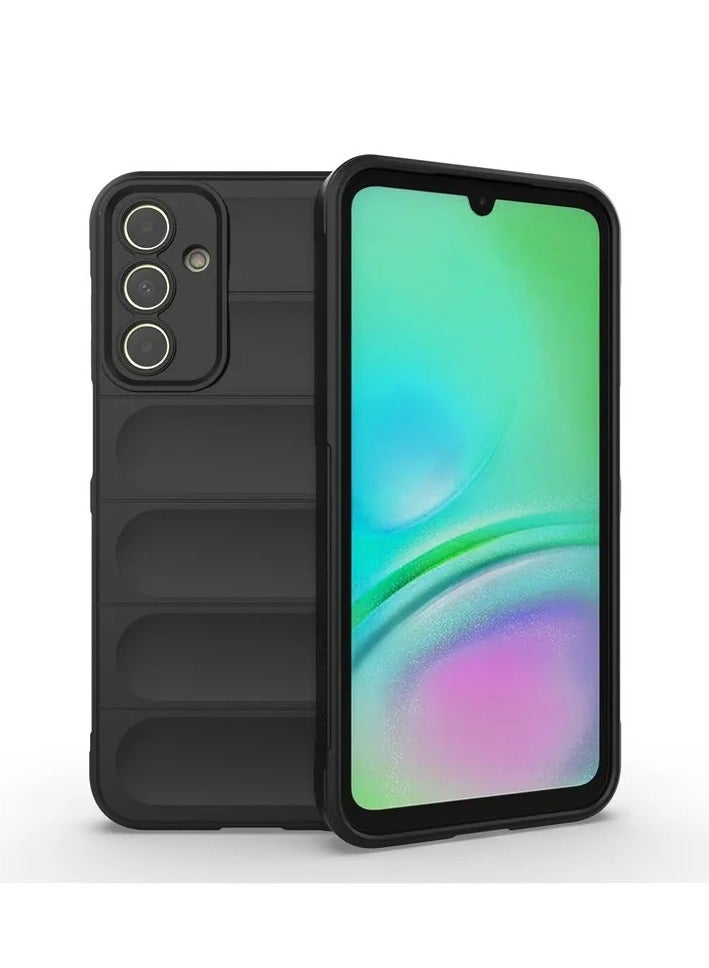 Magic Shield Tpu Silicone Shockproof Phone Case For Samsung Galaxy A15 Black