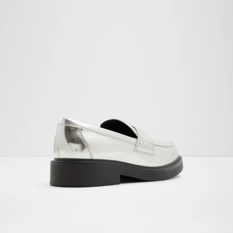 ALDO  VERIMA Metallic Loafers for Women | Best Price UAE