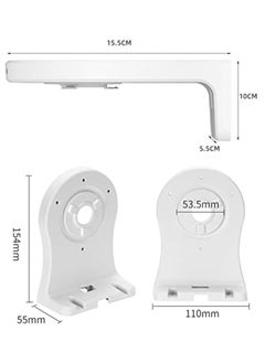 In Air 4 Pcs Of Household Intelligent Monitoring Camera Wall Mounted Bracket, Monitoring Base Fixed Bracket, Easy To Install  - Image 5