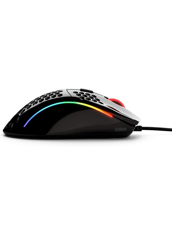 Glorious Gloriuos Black Gaming Mouse - Glorious Model D Gaming Mouse Honeycomb - Ultralight RGB Mouse - PC Mouse - 69 g - Glossy Black - Image 4