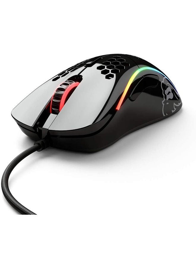 Glorious Gloriuos Black Gaming Mouse - Glorious Model D Gaming Mouse Honeycomb - Ultralight RGB Mouse - PC Mouse - 69 g - Glossy Black - Image 2