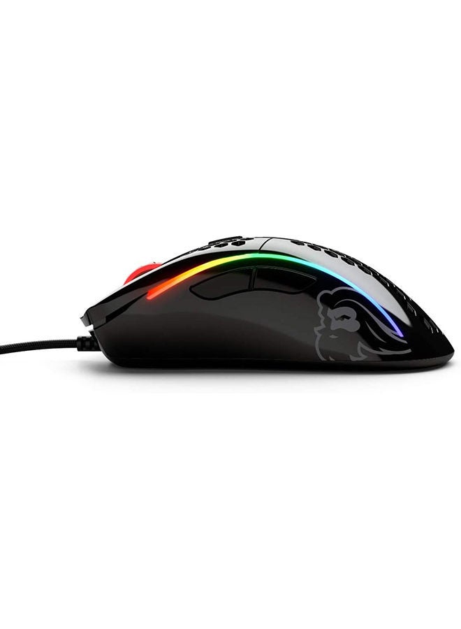 Glorious Gloriuos Black Gaming Mouse - Glorious Model D Gaming Mouse Honeycomb - Ultralight RGB Mouse - PC Mouse - 69 g - Glossy Black - Image 3