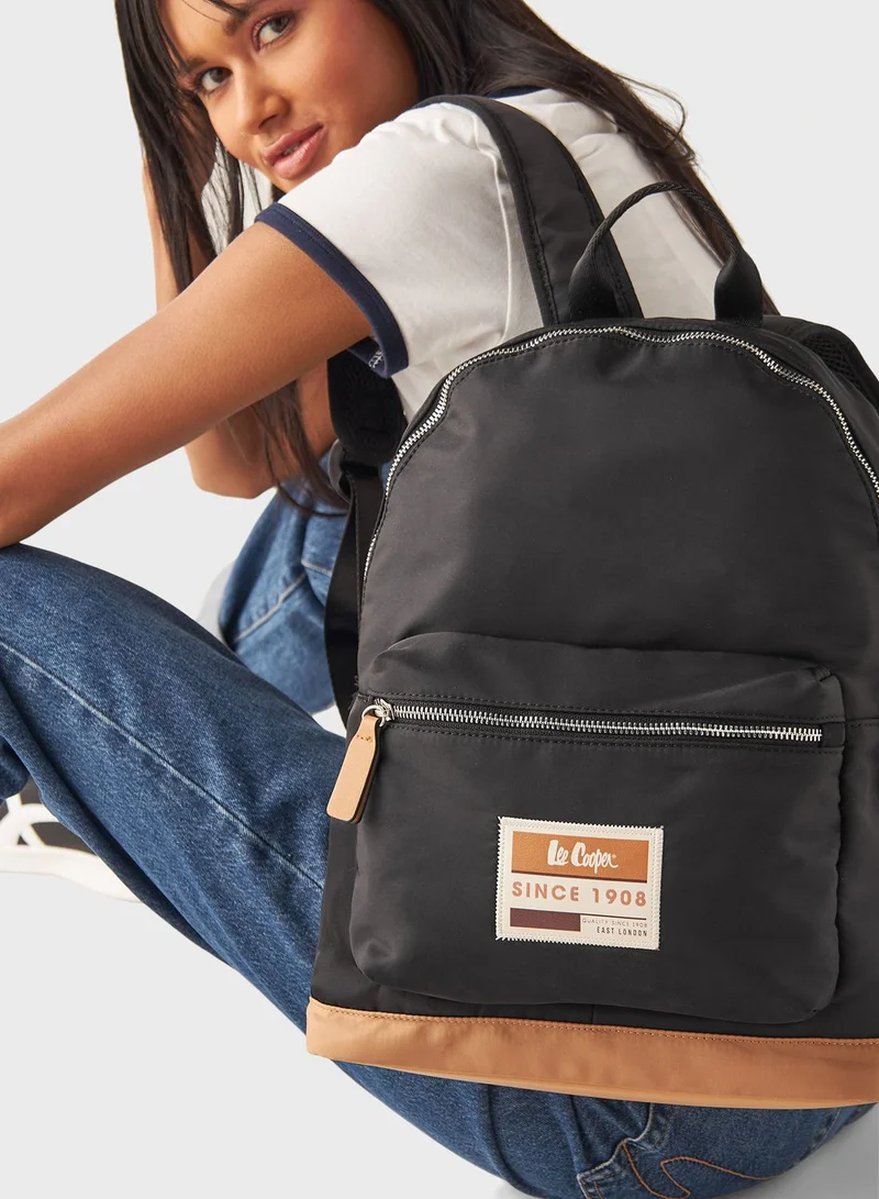 لي كوبر Top Handle Logo Backpack