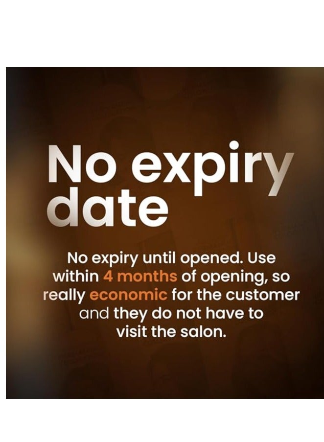 Keralock Permanent Hair Color - 150ml, No Premix Needed, Reusable for Up to 4 Months - All-in-One Dye with Conditioner & Brush (Chocolate Brown, 150ml) - Image 5