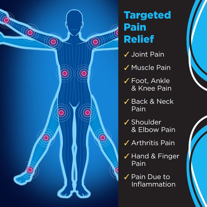 JointFlex كريم تخفيف آلام المفاصل JointFlex، تخفيف آلام التهاب المفاصل، تخفيف آلام المفاصل، أنبوب 4 أونصات - Image 4