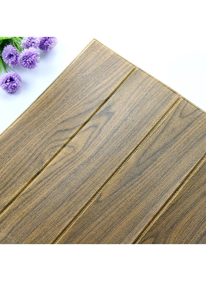 Voberry Self Adhesive 3D Three Dimensional Imitation Board Wall Paste Multicolour 23X30X5cm - Image 3