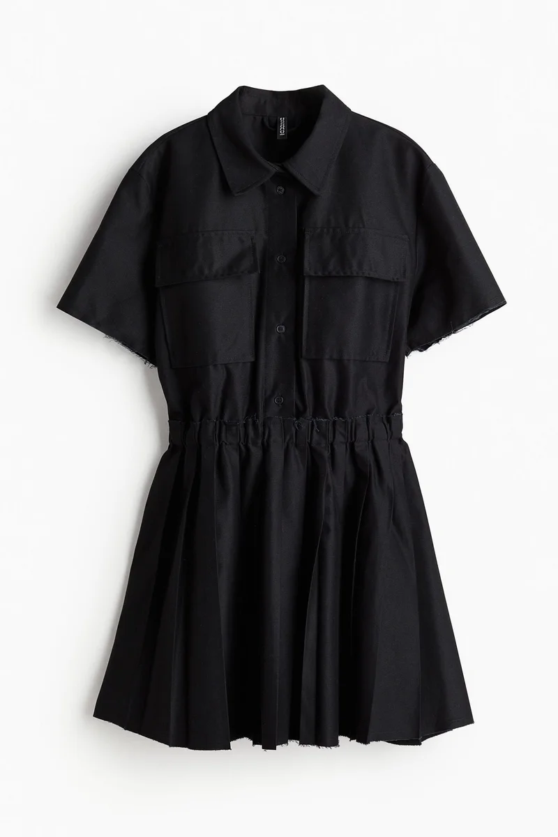 H&M Pleated-skirt utility dress