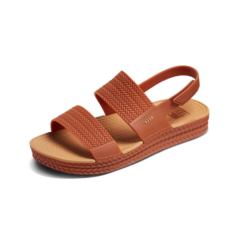 REEF Water Vista Womens Platform Sandal, Water Friendly, Adjustable Strap, Brunette, 8 - Image 1