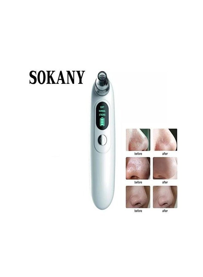 sokany SK-319 Blackhead Remover 3 IN 1 USB Charging - Image 2