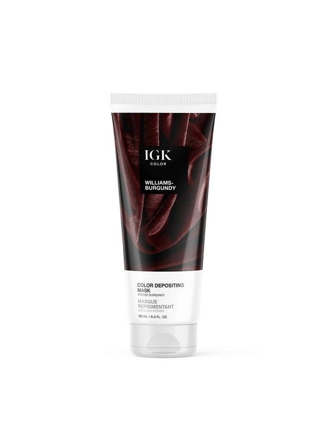 iGK Color Depositing Mask Williams Burgundy 6 Fl Oz  - Image 2