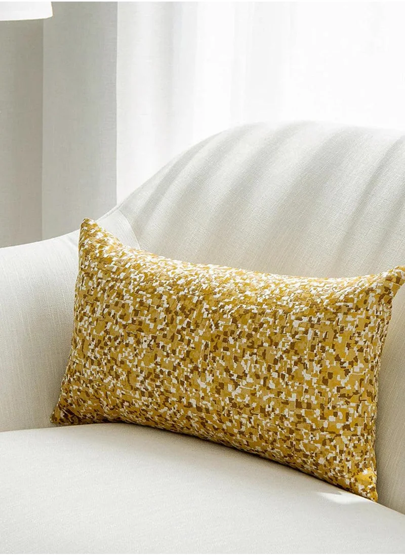 KNOT HOME Cushion Marigold Klimt (with filler) Pillow Knot Home Cover Set for Modern Sofa Contemporary Living Room Bedroom and Office Soft Washable