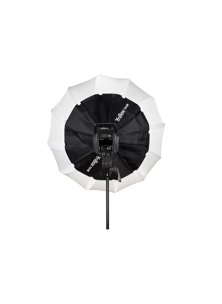 YONGNUO YONGNUO YN85Q 85 cm Lantern Softbox – Collapsible Spherical Softbox with Bowens Mount, 270° Diffusion Skirt, Lightweight Metal Frame, Ideal for Photography & Video  - Image 2