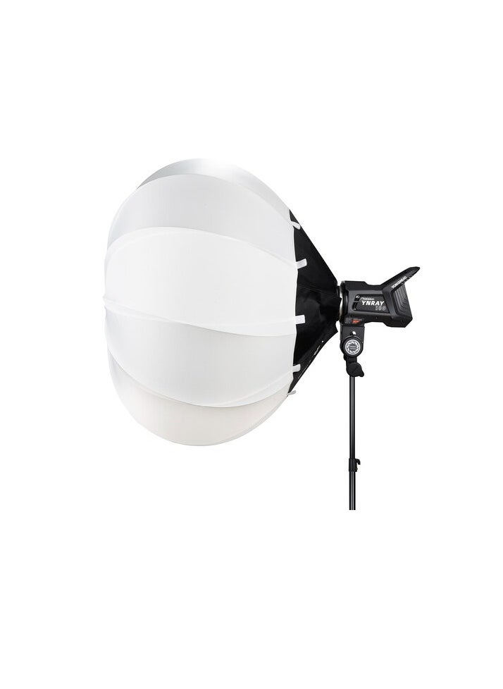 YONGNUO YONGNUO YN85Q 85 cm Lantern Softbox – Collapsible Spherical Softbox with Bowens Mount, 270° Diffusion Skirt, Lightweight Metal Frame, Ideal for Photography & Video  - Image 3