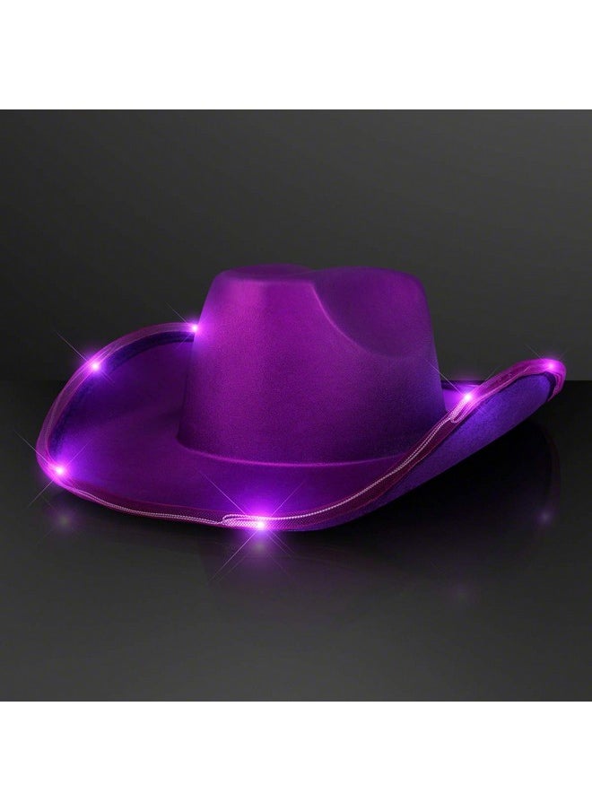 Shiny Light Up Purple Cowboy Hat - pzsku/Z220DA5CA21E77D5D9A43Z/45/_/1735214413/ebe09e0e-dbe1-4349-be57-3cae6d851dce