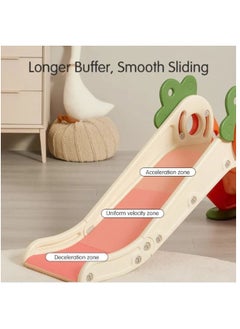 FULL JOY CARROT SLIDE S+BOTTOM BOARD+BALL RING 133X49X65CM ORANGE 28-XLB-11O  - Image 4