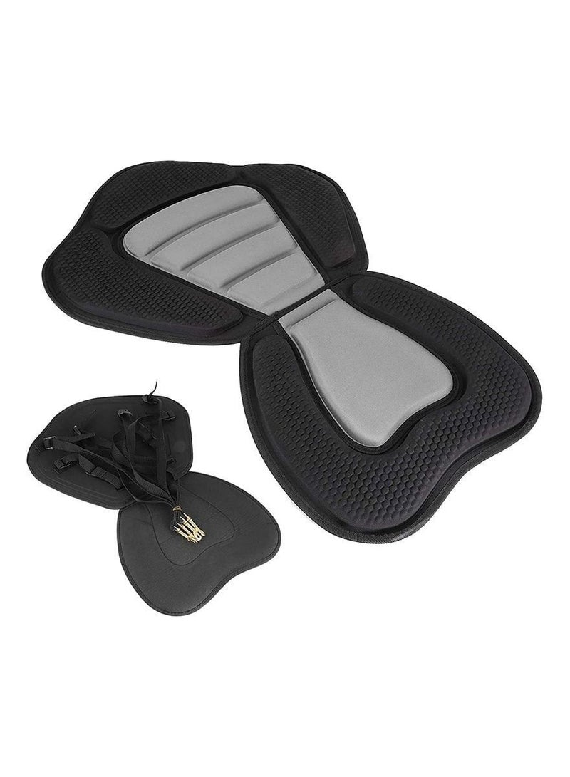 Sevenseas Kayak Backrest, Black Canoes Seat, Non‑Slip Adjustable seat for Kayak - Image 3