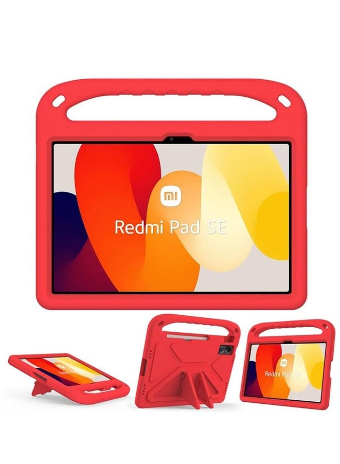 مويكسين حافظة تابلت Xiaomi Redmi Pad SE مقاس 11 بوصة للأطفال خفيفة الوزن ومزودة بمقبض واقٍ من مادة EVA ومضادة للصدمات - Image 2