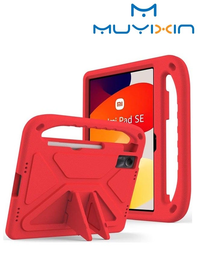 مويكسين حافظة تابلت Xiaomi Redmi Pad SE مقاس 11 بوصة للأطفال خفيفة الوزن ومزودة بمقبض واقٍ من مادة EVA ومضادة للصدمات - Image 1