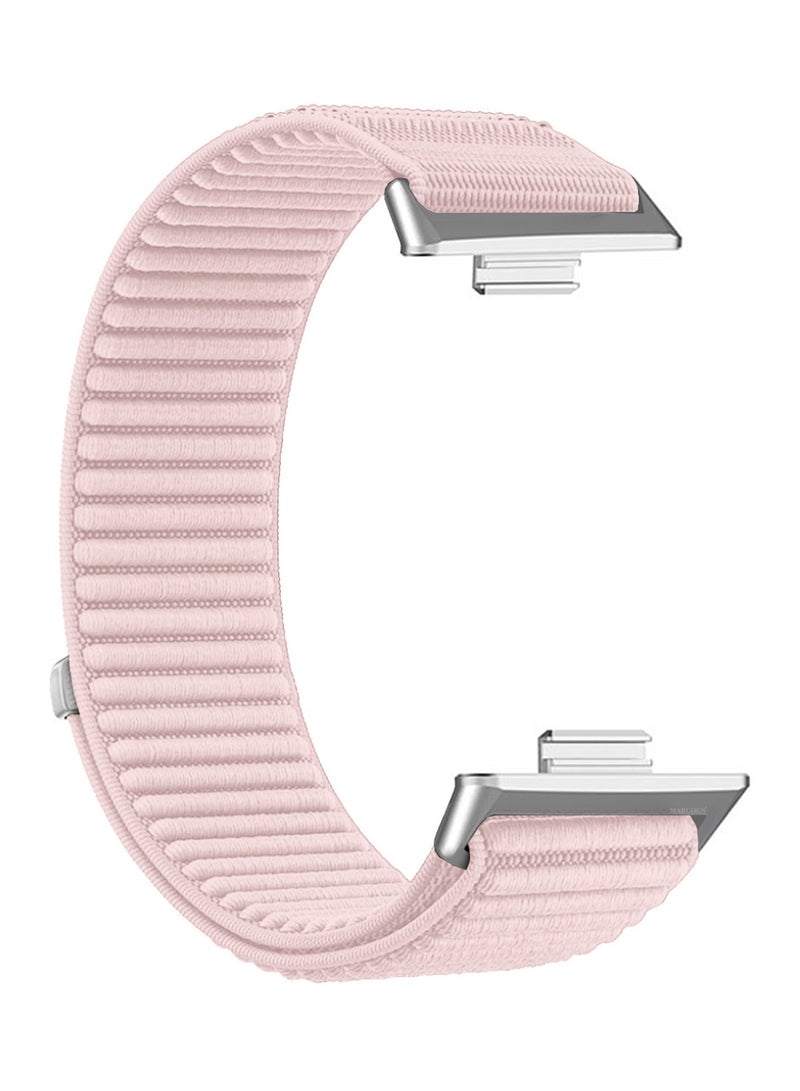 Premium Magnetic Loop Watch Band for Huawei Watch 4 & Watch 4 Pro – Adjustable, Soft & Durable Replacement Strap Light Pink - Image 3