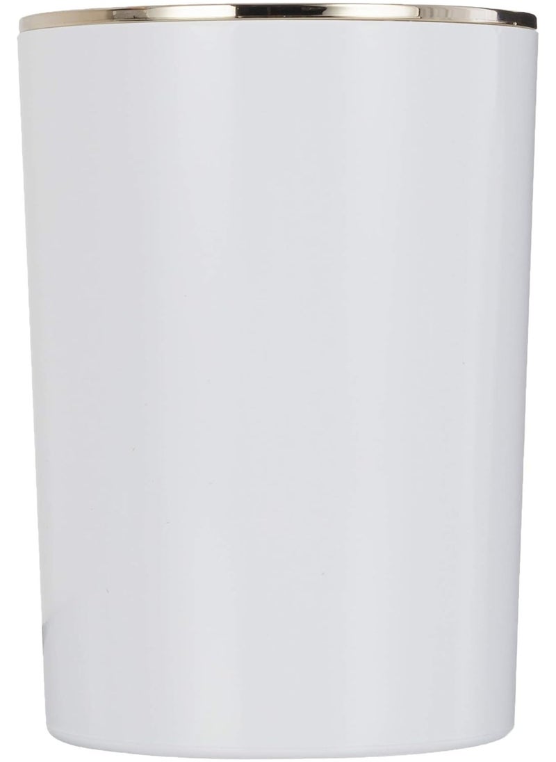 Primanova Lenox Trash Can 6 Liter -White/Gold  - Image 2