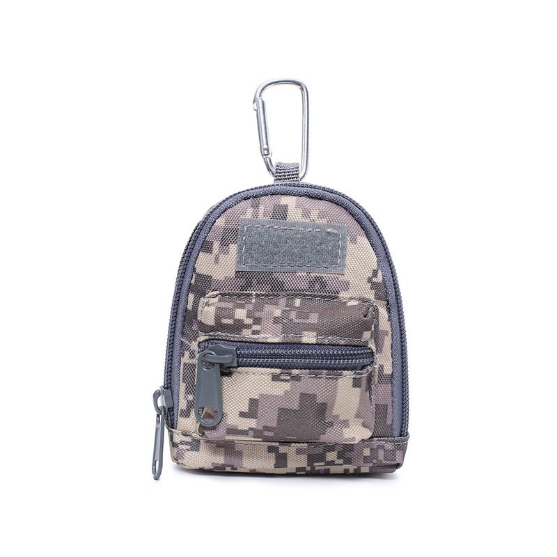 Military Fan Style Personalized Mini Backpack Multi-Purpose Waist Hanging Key Bag Change Sundries Storage Bag Decorative Pendant - Image 3