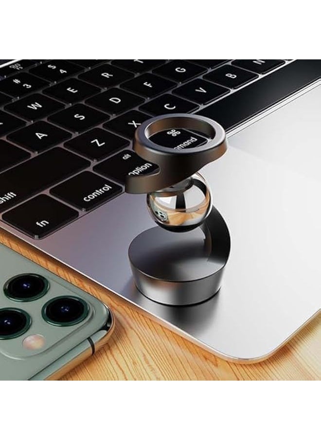 Laravel Gravity Defying Kinetic Desk Toy, Desktop Suspended Gyroscope, Executive Kinetic Spinning Desk Toys, Stress Relief Toys Adults for Desk Decor  - Image 4