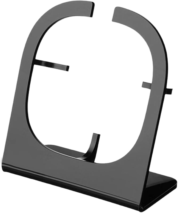 حامل مكبر صوت أسود آمن مقاوم للانزلاق حل تخزين لمكبرات الصوت الصغيرة - Image 1