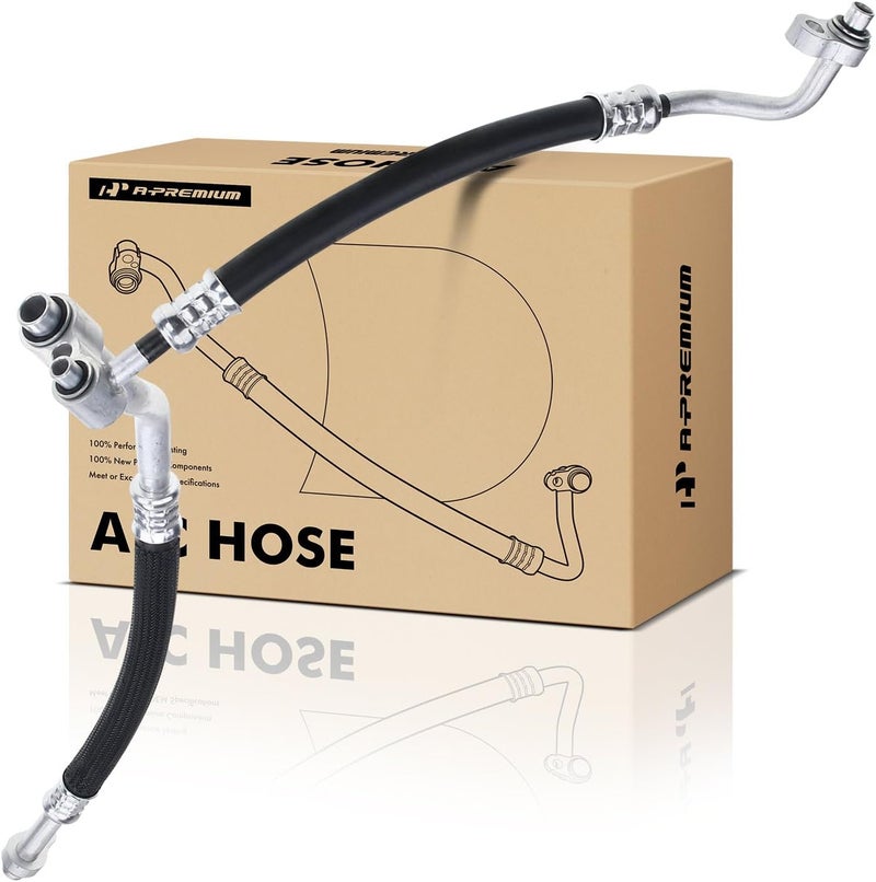A-Premium A/C Manifold Suction and Discharge Line Hose Assembly for Pontiac Solstice and Saturn Sky - Image 1